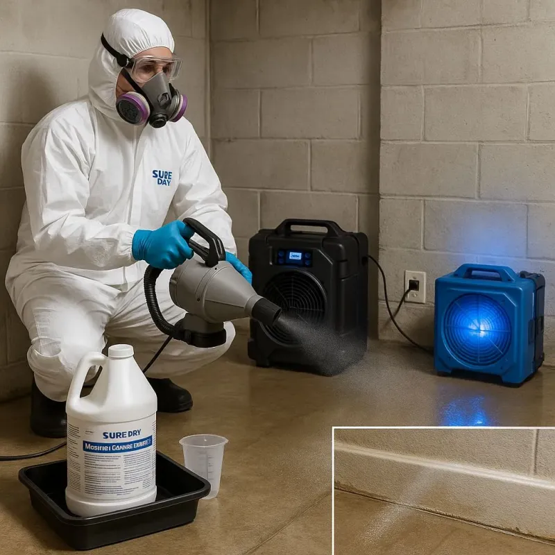 Sanitization and Odor Removal process in Butler, PA