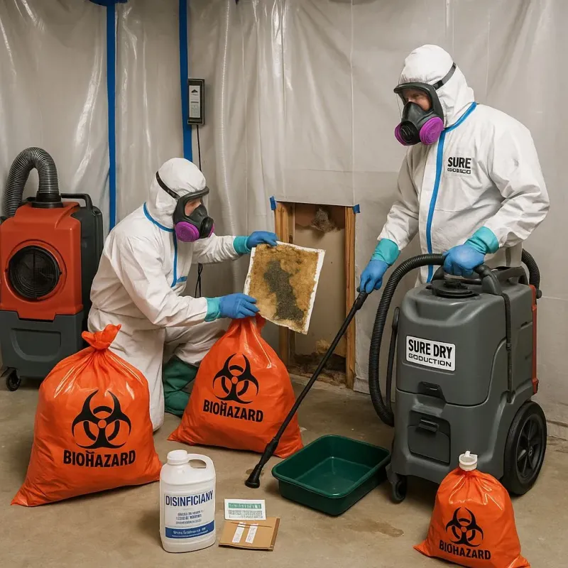 Contaminated Water Handling Protocols process in Butler, PA