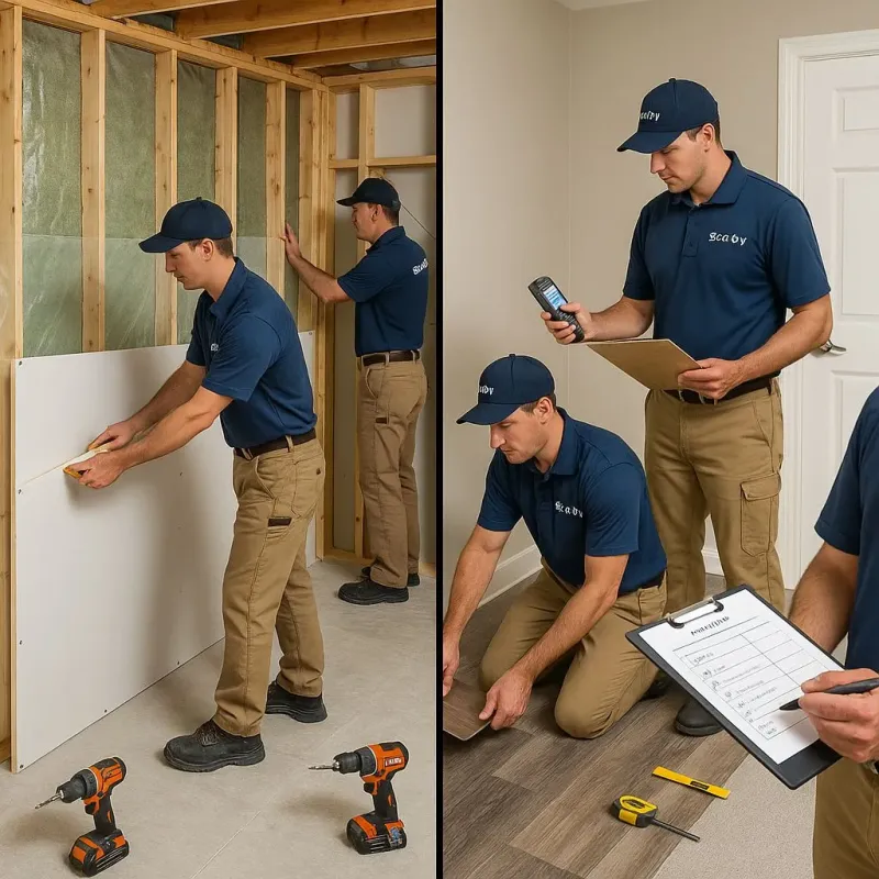 Repairs and Reconstruction process in Butler, PA